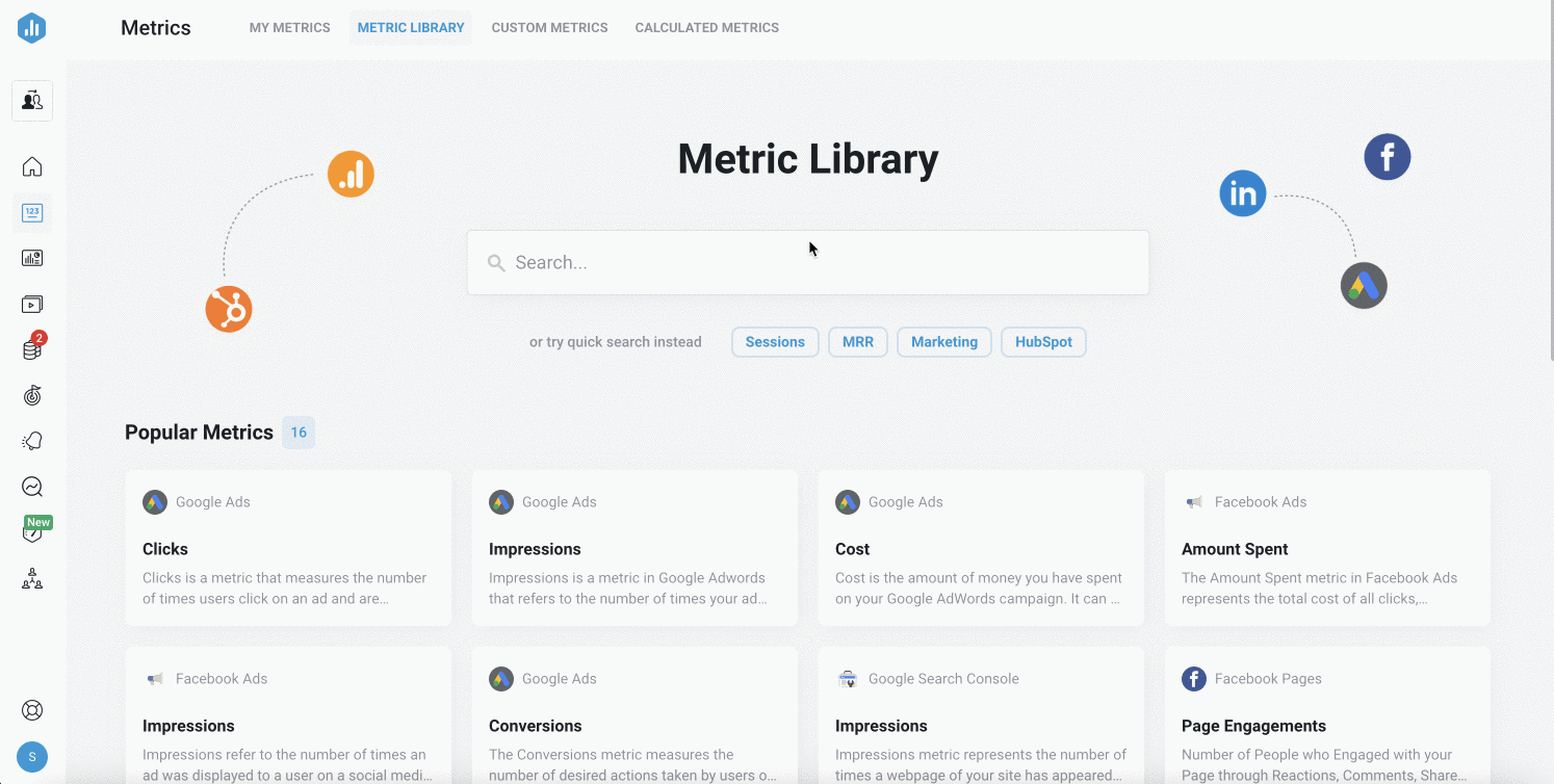 ml-add metric