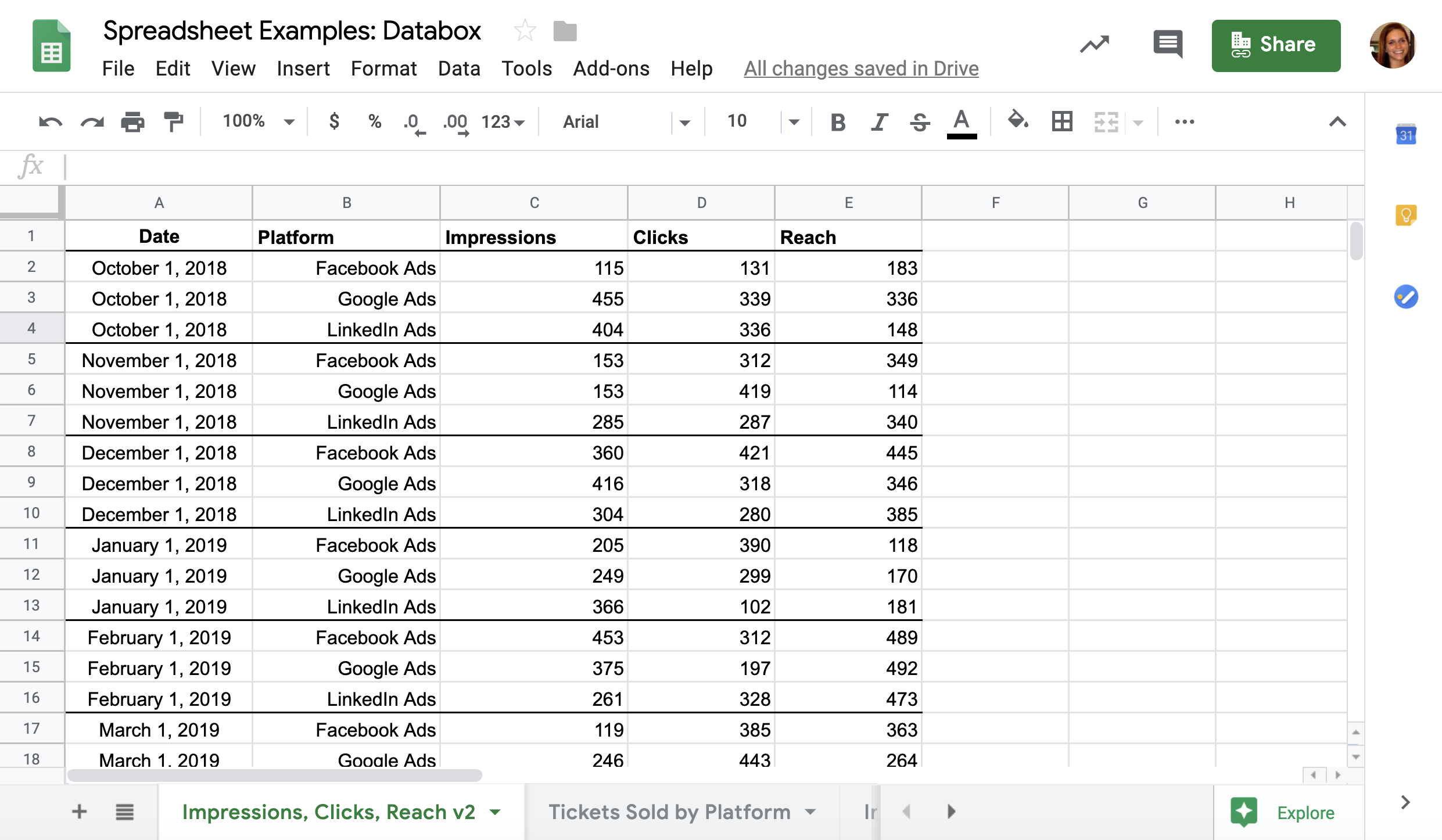 Overview: Metric Builder for Google Sheets